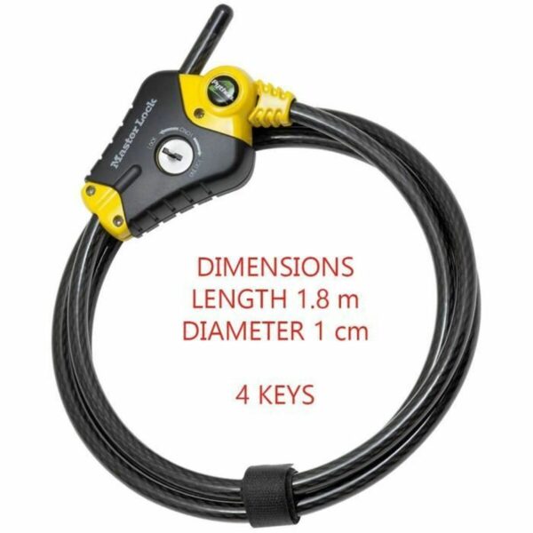 Tastensperre Master Lock Schwarz – Bild 3