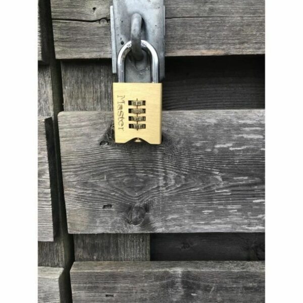 Kombinationsschloss Master Lock 651EURD Messing – Bild 2