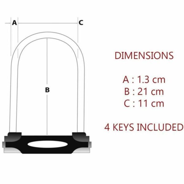 Tastensperre Master Lock Rot – Bild 4