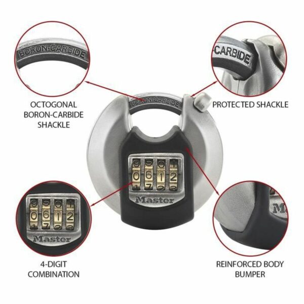 Kombinationsschloss Master Lock – Bild 3