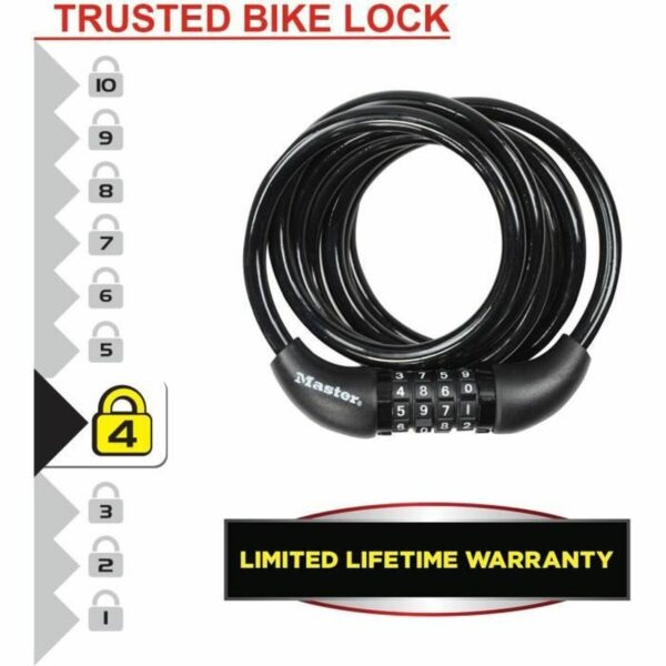 Kette mit Vorhängeschloss Master Lock – Bild 2