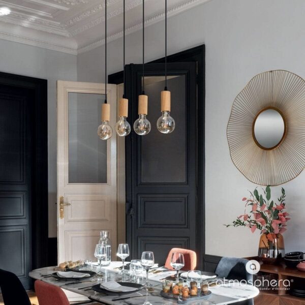 Deckenlampe Atmosphera Ays Schwarz 25 W – Bild 4