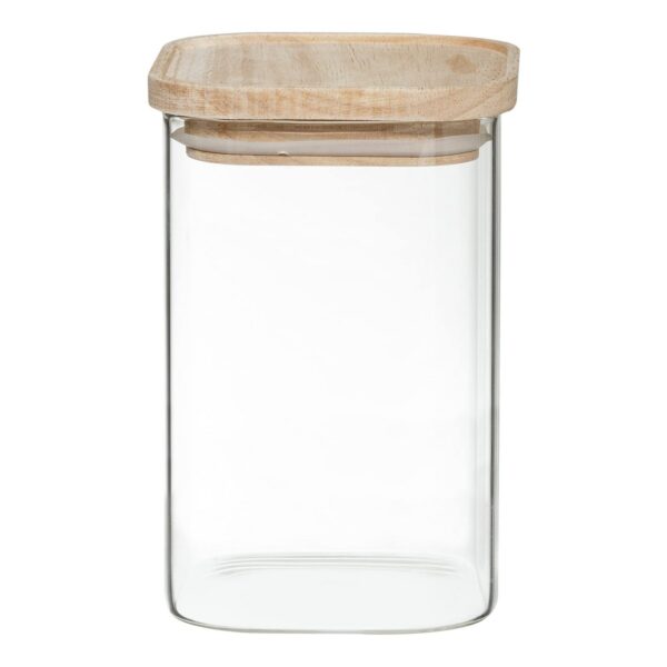 Set mit 4 Kanistern Secret de Gourmet Küche Stapelbar Glas – Bild 5
