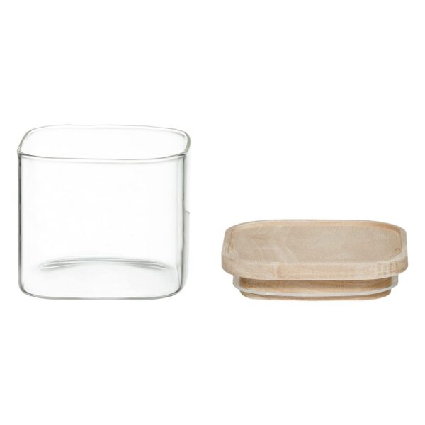 Set mit 4 Kanistern Secret de Gourmet Küche Stapelbar Glas – Bild 4