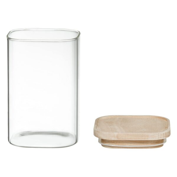 Set mit 4 Kanistern Secret de Gourmet Küche Stapelbar Glas – Bild 3