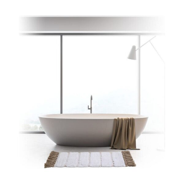 Badematte 5five Simply Smart Pom pom Braun Baumwolle 50 x 75 cm – Bild 4
