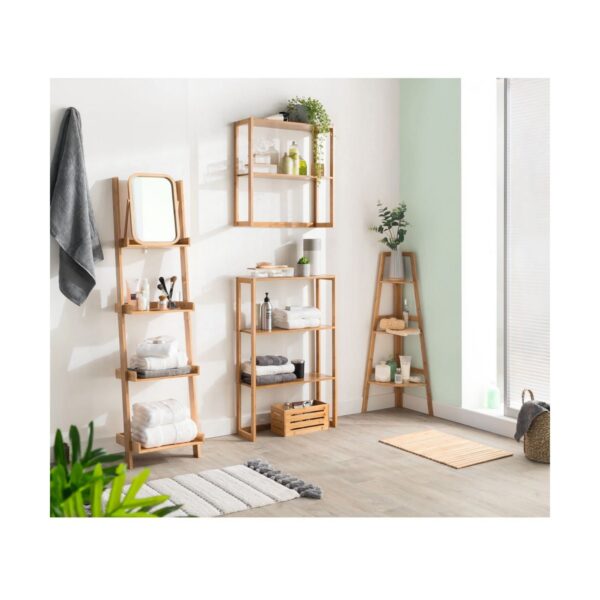 Badematte 5five Simply Smart Grau Baumwolle 50 x 75 cm – Bild 2