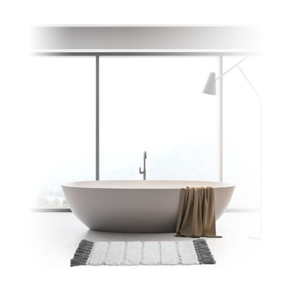 Badematte 5five Simply Smart Grau Baumwolle 50 x 75 cm – Bild 4