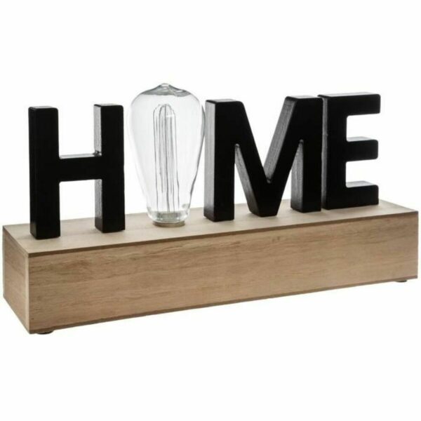 Deko-Figur Atmosphera 'Home' LED Leicht (34 x 16 x 8 cm) – Bild 2