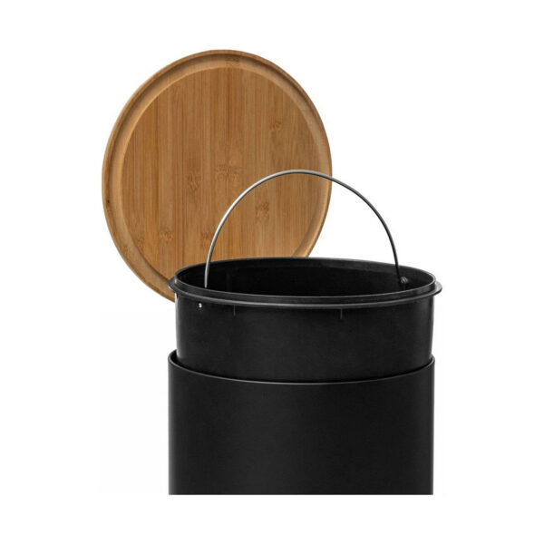 Mülltonne 5five Simply Smart Baltik Schwarz Bambus 30 L – Bild 4