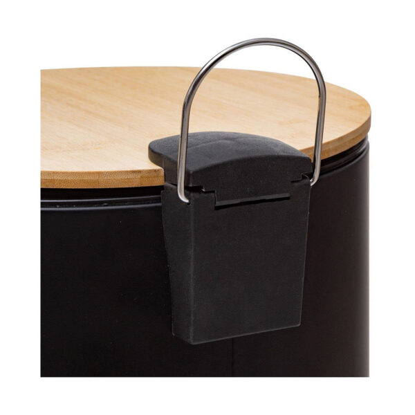 Mülltonne 5five Simply Smart Baltik Schwarz Bambus 30 L – Bild 5