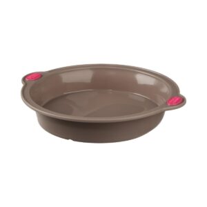 Silikonform mit Griff Secret de Gourmet Braun Silikon 24 cm