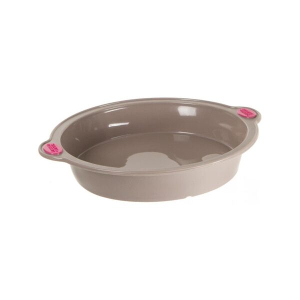 Silikonform mit Griff Secret de Gourmet Braun Silikon 24 cm – Bild 2