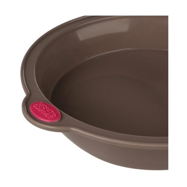 Silikonform mit Griff Secret de Gourmet Braun Silikon 24 cm – Bild 3