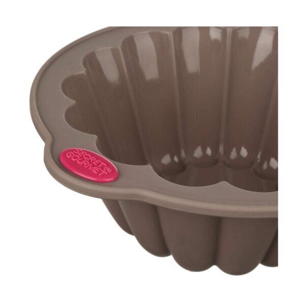 Backform Secret de Gourmet Braun Silikon 22 cm – Bild 2