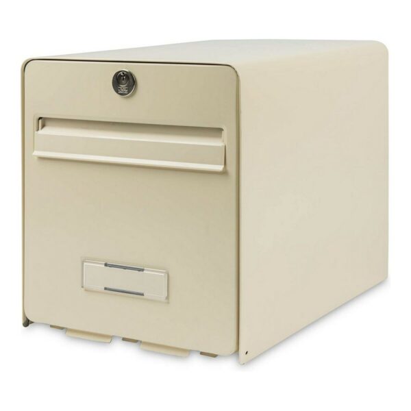 Briefkasten Burg-Wachter   Beige Kunststoff Verzinkter Stahl – Bild 2