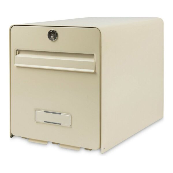 Briefkasten Burg-Wachter   Beige Verzinkter Stahl 36,5 x 28 x 31 cm – Bild 2