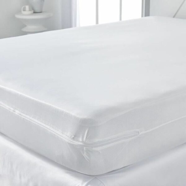 Matratzenschoner TODAY Essential Weiß Doppelbett 160 x 200 cm – Bild 2