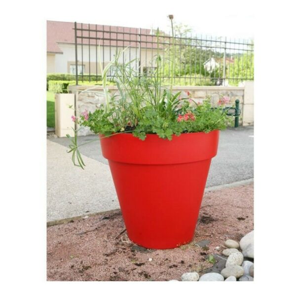 Blumentopf Riviera 414056 Ø 39,2 x 35,8 cm Rot – Bild 2