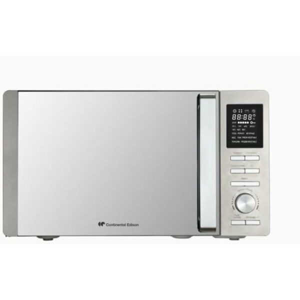 Mikrowelle mit Grill Continental Edison 900 w 25 L Silberfarben 900 W 25 L – Bild 5