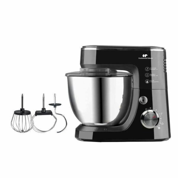 Küchen- und Knetmaschine mit Schüssel Continental Edison 800 W – Bild 2