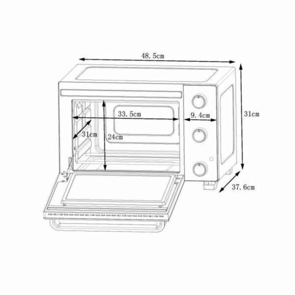Herdplatte Continental Edison CEMF28B2 1500 W – Bild 5