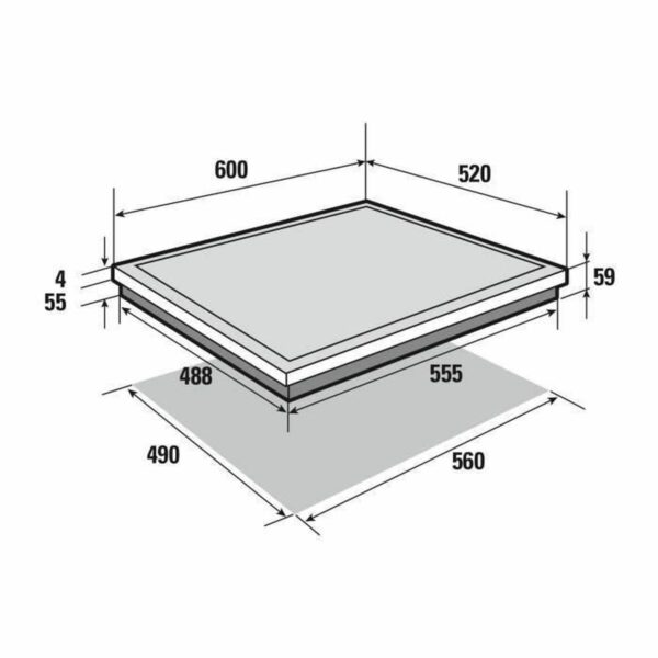 Induktionskochfeld Sauter SPI4664B 60 cm 5700 W – Bild 4