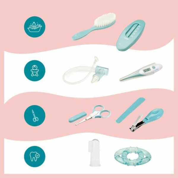 Hygiene-Set Babymoov Blau Grau – Bild 2