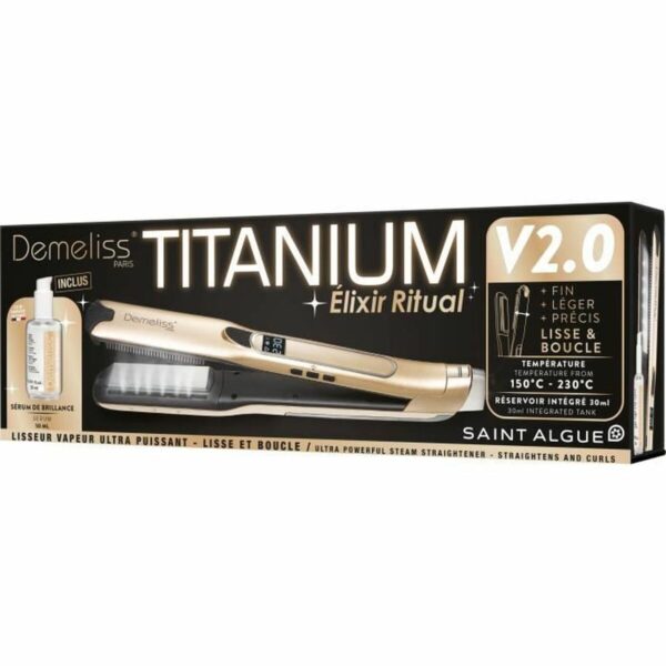 Glätteeisen Saint-Algue TITANIUM V2 ELIXIR RITUAL DEMELISS – Bild 2