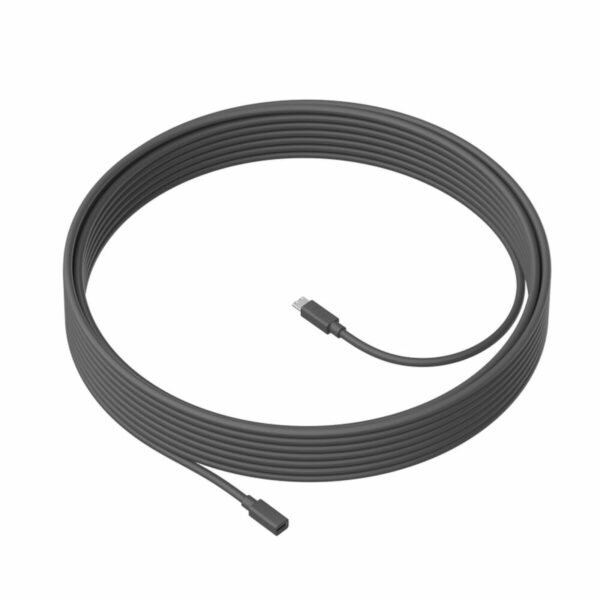 Kabel USB C Logitech 950-000005           10 m Schwarz – Bild 2