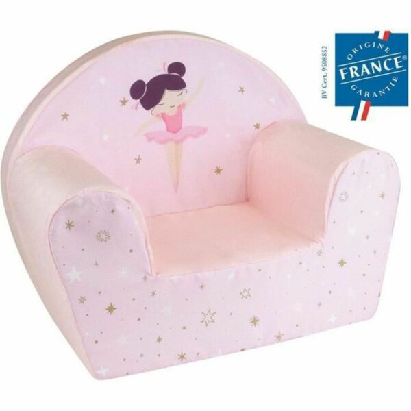 Kindersessel Fun House Dancer Ballerina Club Rosa 52 x 33 x 42 cm – Bild 2