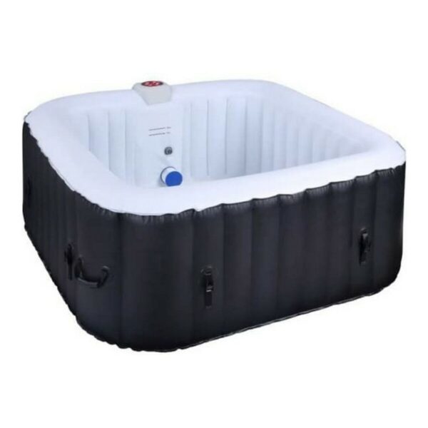 Aufblasbares Spa Sunspa karriert Schwarz 4 menschen (155 x 155 x 65 cm) – Bild 5