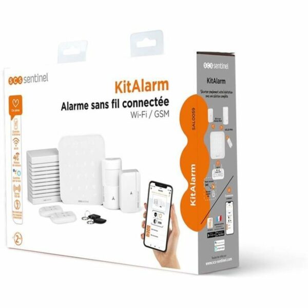 Alarmsystem SCS SENTINEL KitAlarm Wi-Fi 4G 8 Stücke – Bild 6