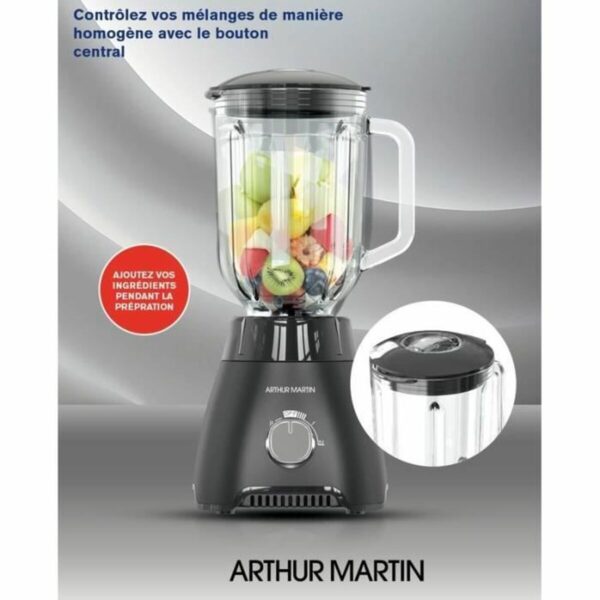 Standmixer Arthur Martin AMPB40 Durchsichtig 400 W 1,5 L – Bild 2