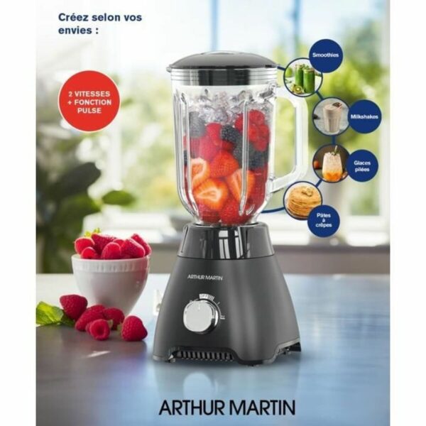 Standmixer Arthur Martin AMPB40 Durchsichtig 400 W 1,5 L – Bild 6