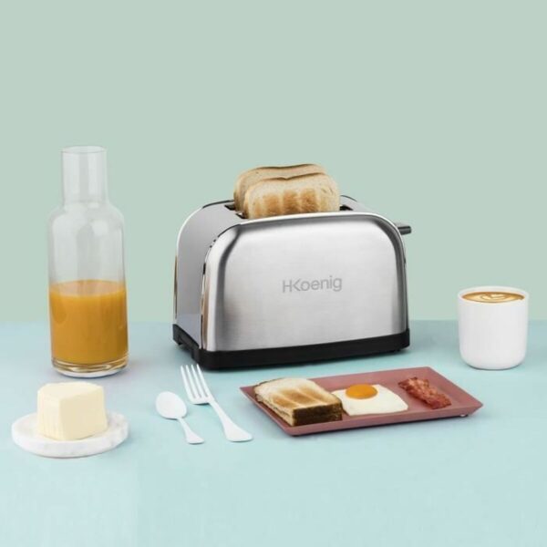 Toaster Hkoenig Toas7 850 W Silberfarben – Bild 4