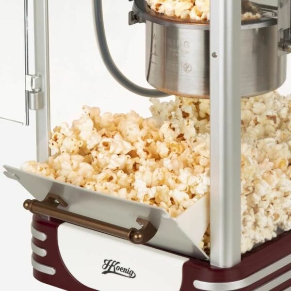 Popcornmaschine Hkoenig Granatrot – Bild 6