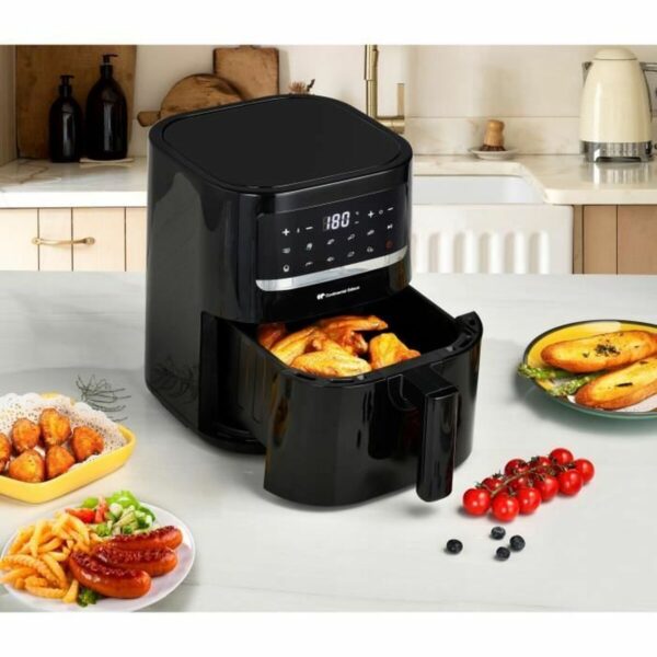 Heißluftfritteuse Continental Edison Schwarz 1400 W 1200-1400 W 4,5 L – Bild 4