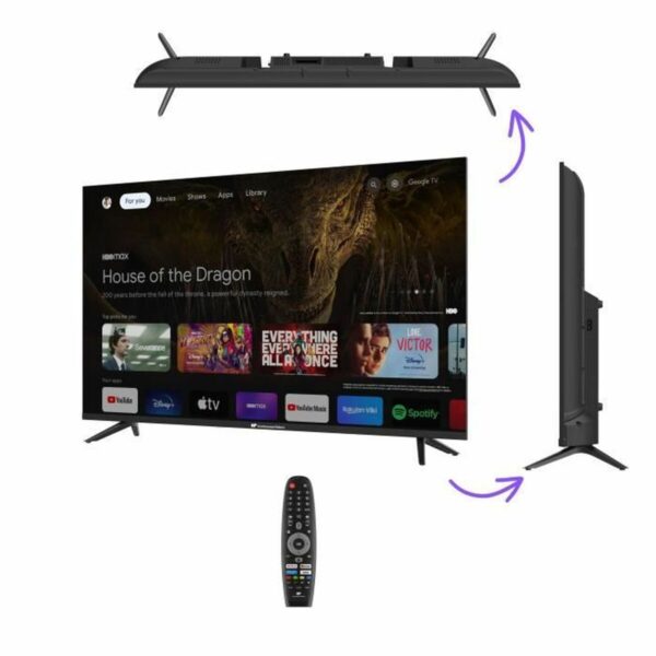 Smart TV Continental Edison Celed43sgqld24b6 4K Ultra HD 43" QLED – Bild 6