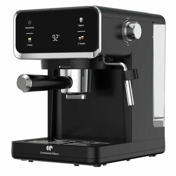Superautomatische Kaffeemaschine Continental Edison CEME19B Schwarz