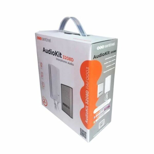 Gegensprechanlage SCS SENTINEL Audiokit 3208D Aluminium Kunststoff – Bild 5