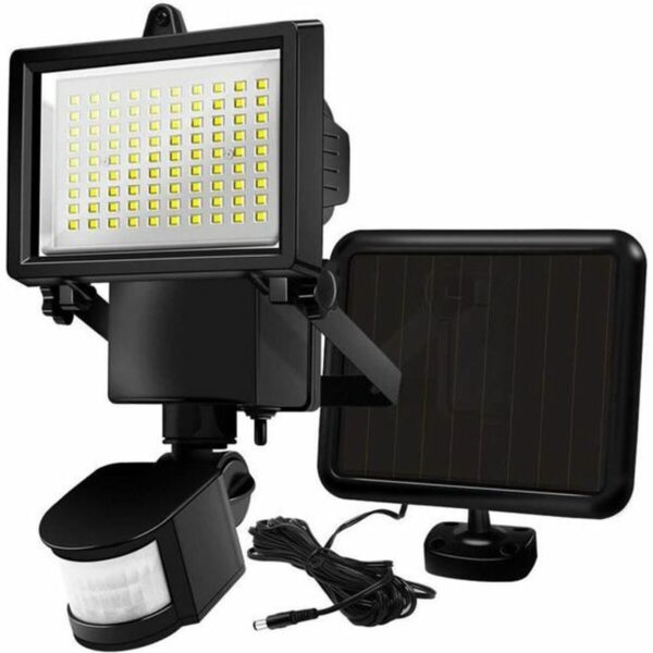 Solarscheinwerfer Lumi Garden Schwarz