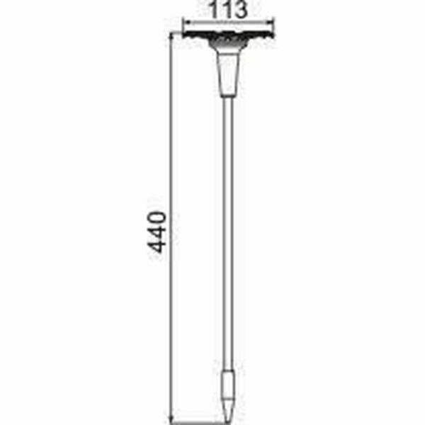 Solar-Gartenpfahl Galix G4460 Sonnenblume – Bild 2