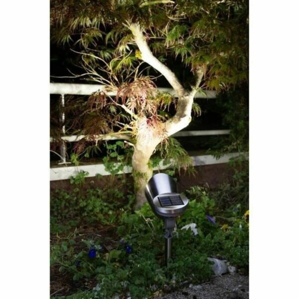 Solarlampe Galix 30 Lm Edelstahl – Bild 4