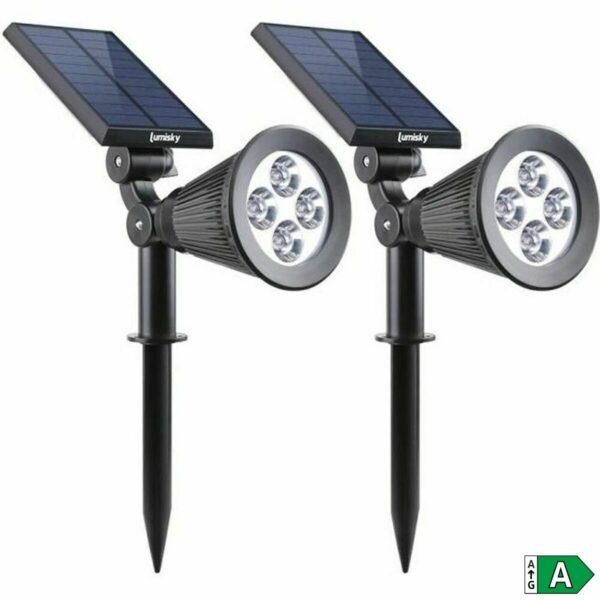 Solarscheinwerfer Lumisky 3760119732779 Einstellbar 2-in-1 (2 Stück) – Bild 2