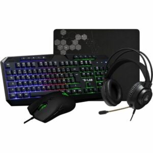 Tastatur mit Maus The G-Lab COMBO NATRIUM