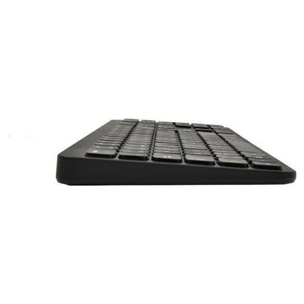 Tastatur mit Maus Bluestork Easy Slim AZERTY Schwarz Französisch – Bild 2
