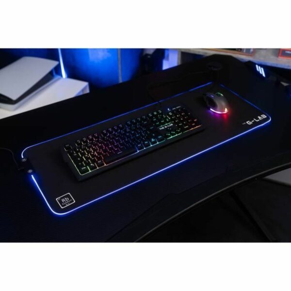 Mousepad The G-Lab Schwarz – Bild 3