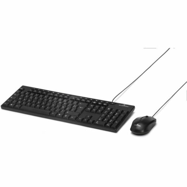 Tastatur mit Maus Bluestork MEDIA OFFICE Schwarz AZERTY – Bild 2