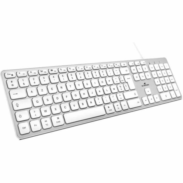 Tastatur Bluestork Weiß Französisch AZERTY – Bild 4